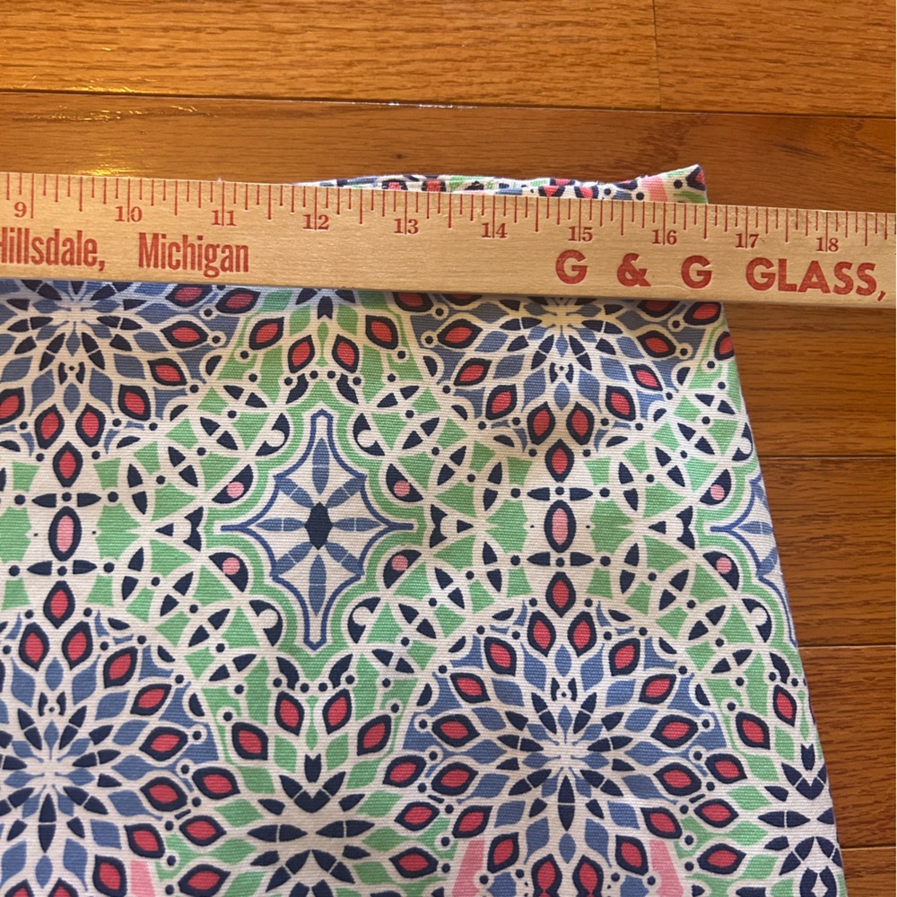 Talbots Skirt Multicolor Geometric Pattern Women’… - image 4